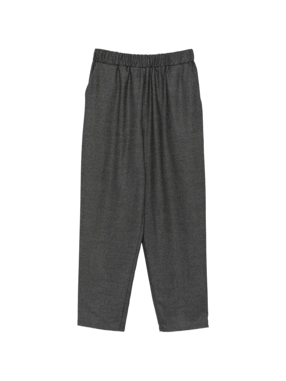 Carrot Pantaloni in Lana con Cavallo Basso