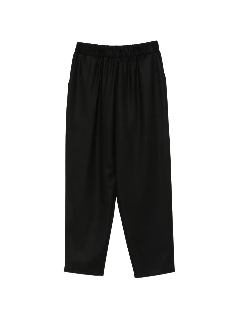 Carrot Pantaloni in Lana con Cavallo Basso