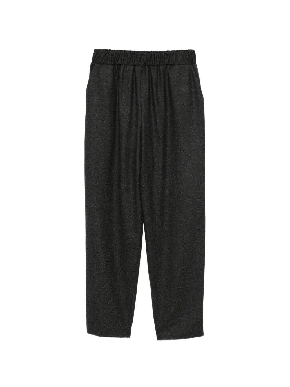 Carrot Pantaloni in Lana con Cavallo Basso