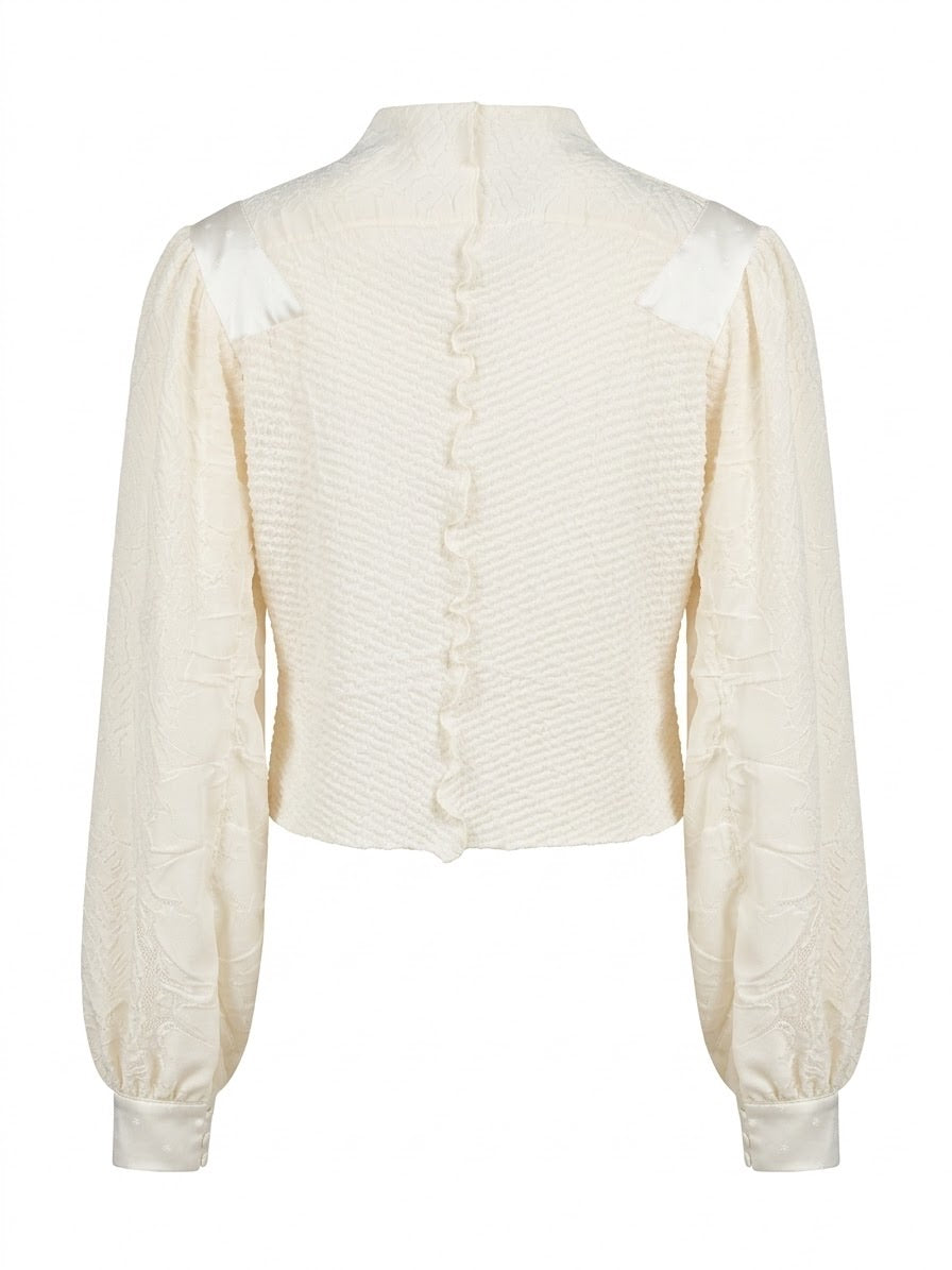 EM22AWBL01OFF WHITE - Blusa - EMORI