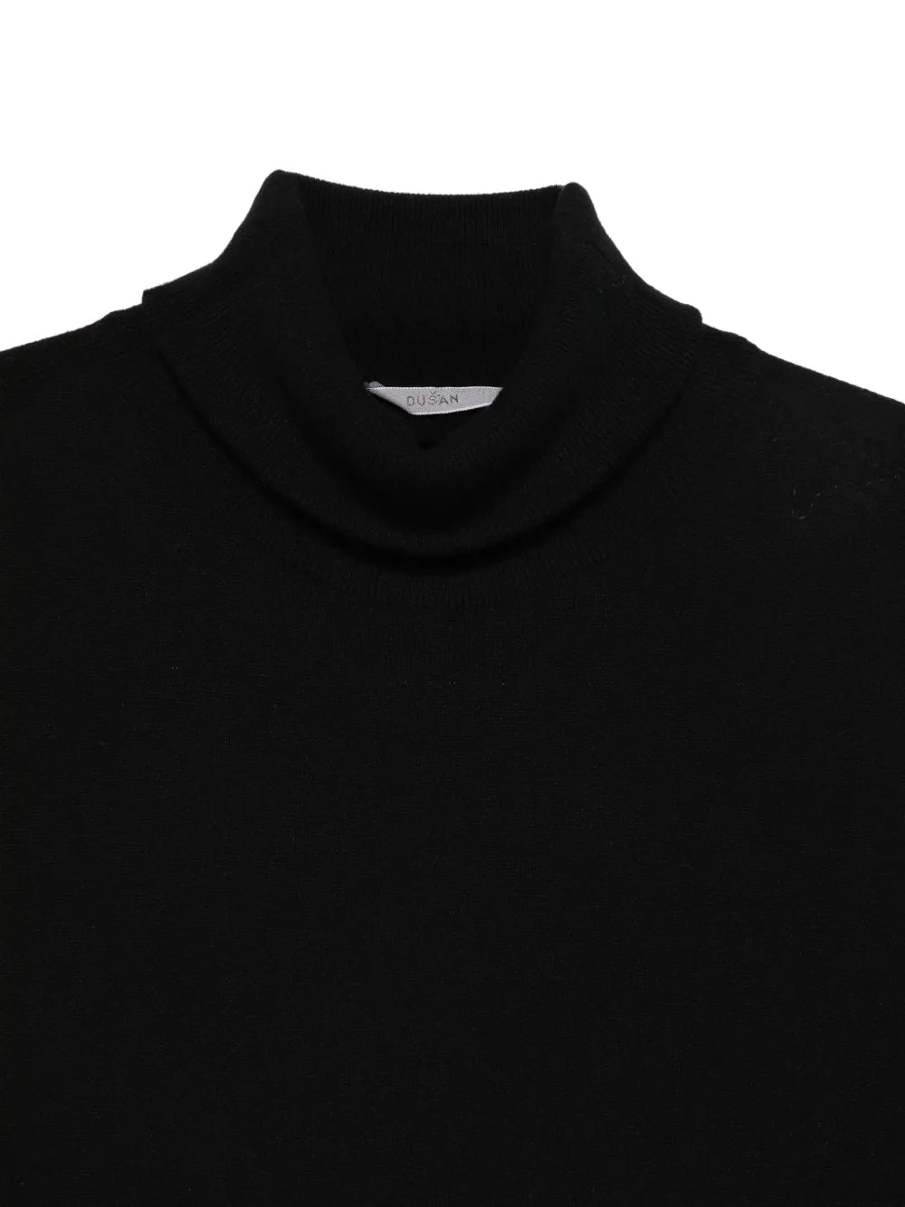 Maglia in Cashmere con Collo Alto e Maniche a Pipistrello