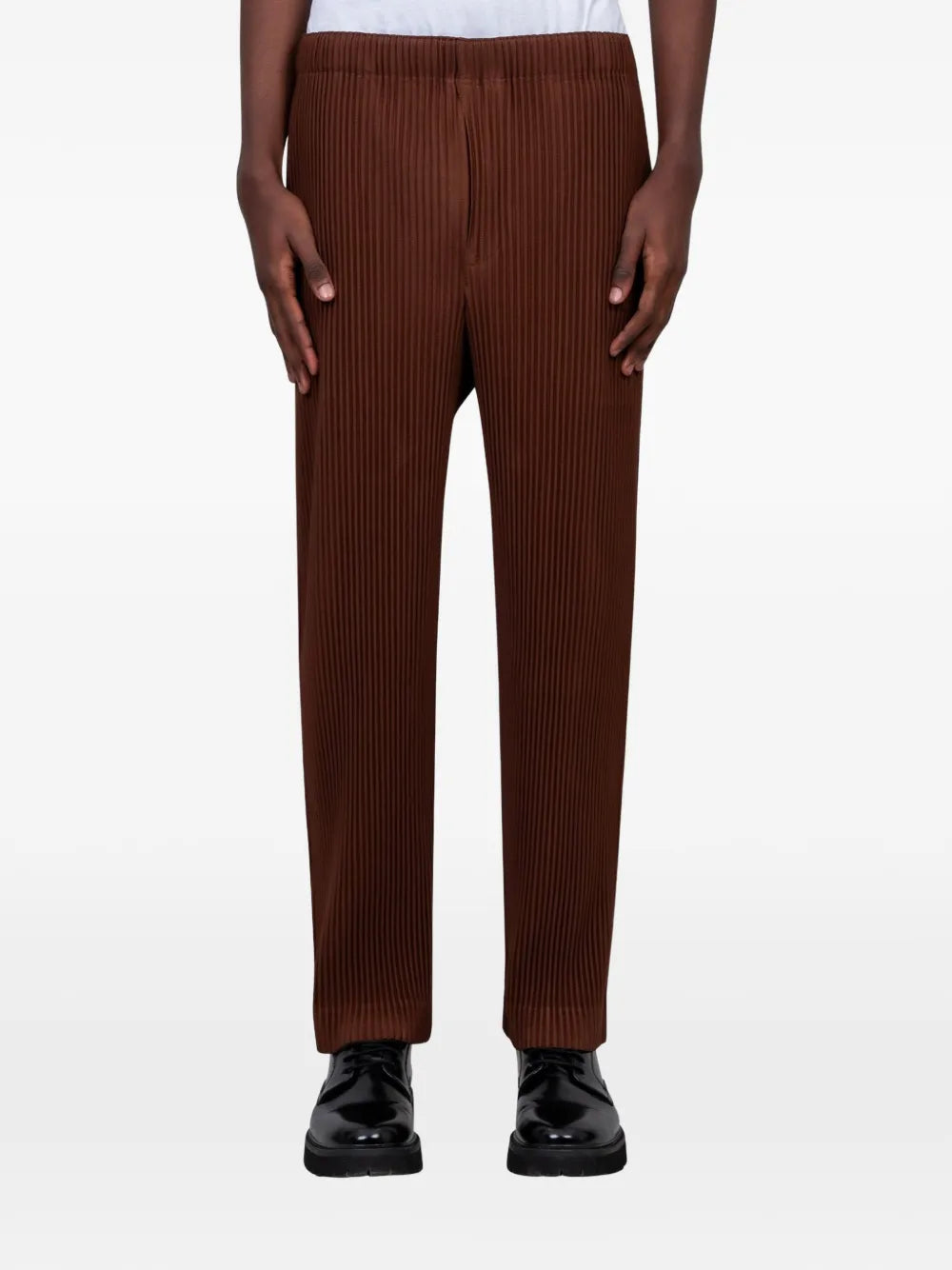 Pantaloni Plissé Dritti Homme Plissé Issey Miyake