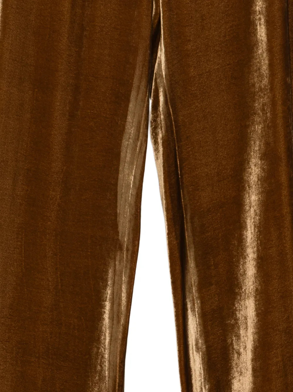 Pantalone Gamba Curva in Velluto