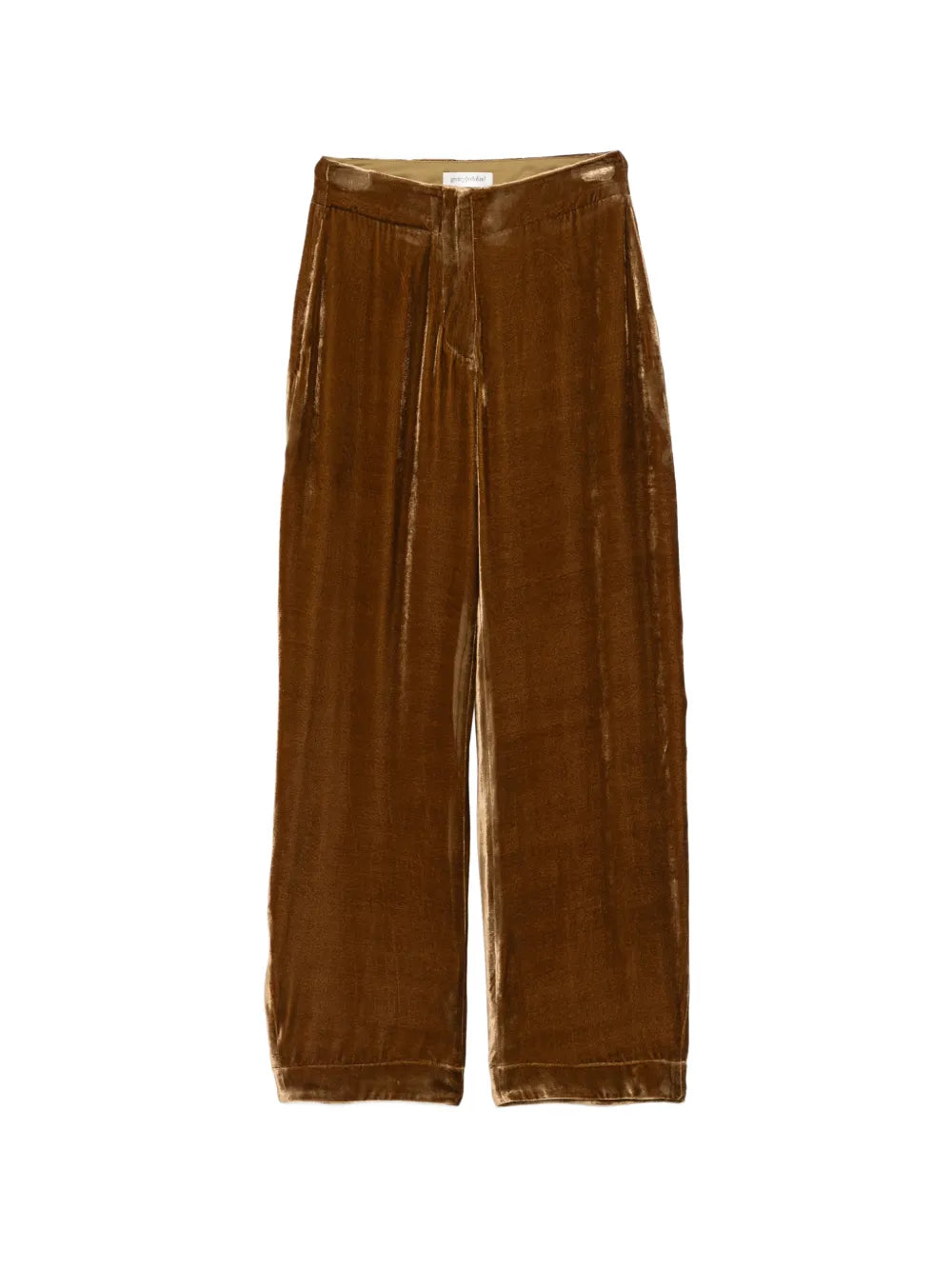 Pantalone Gamba Curva in Velluto