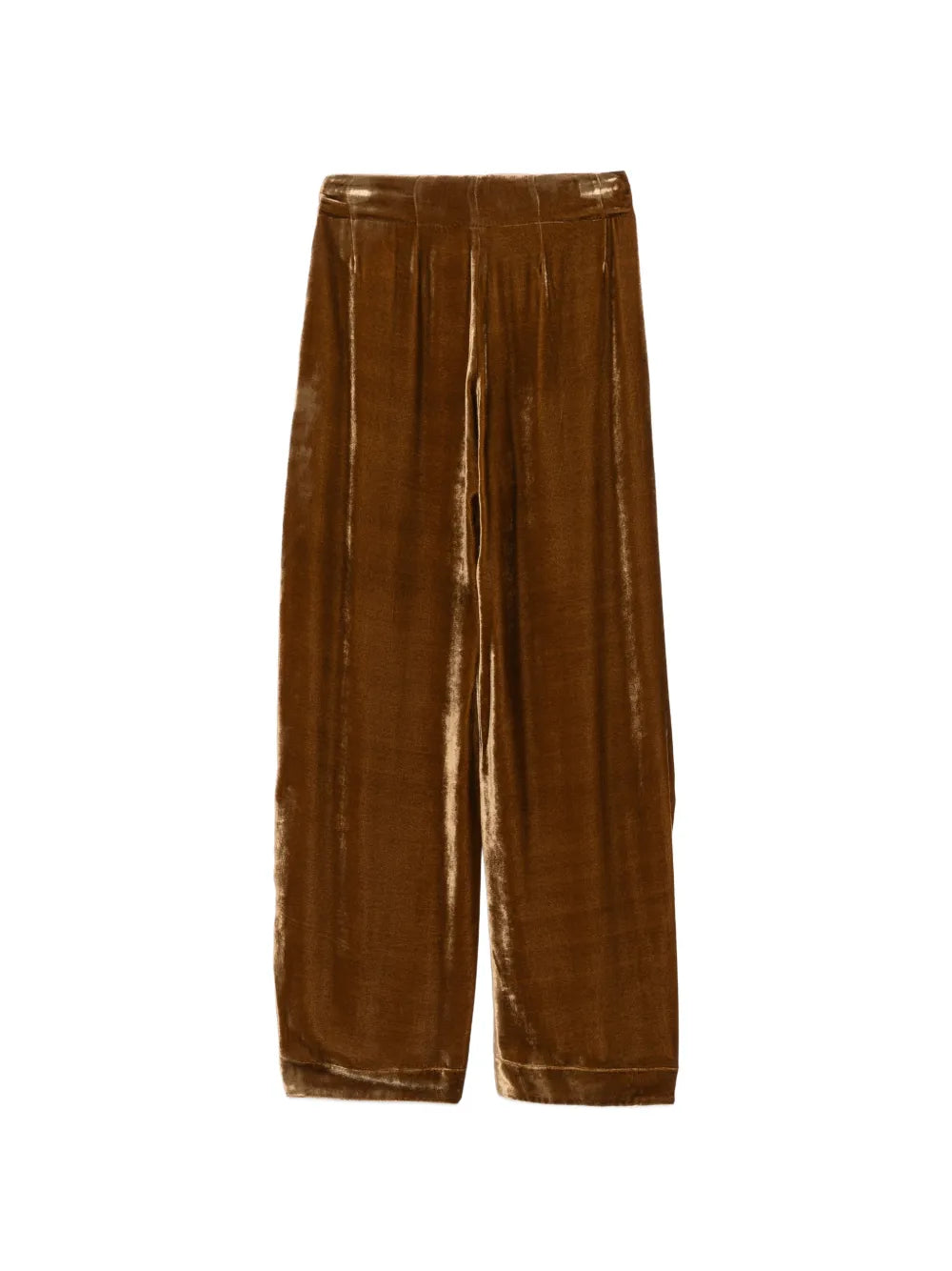 Pantalone Gamba Curva in Velluto