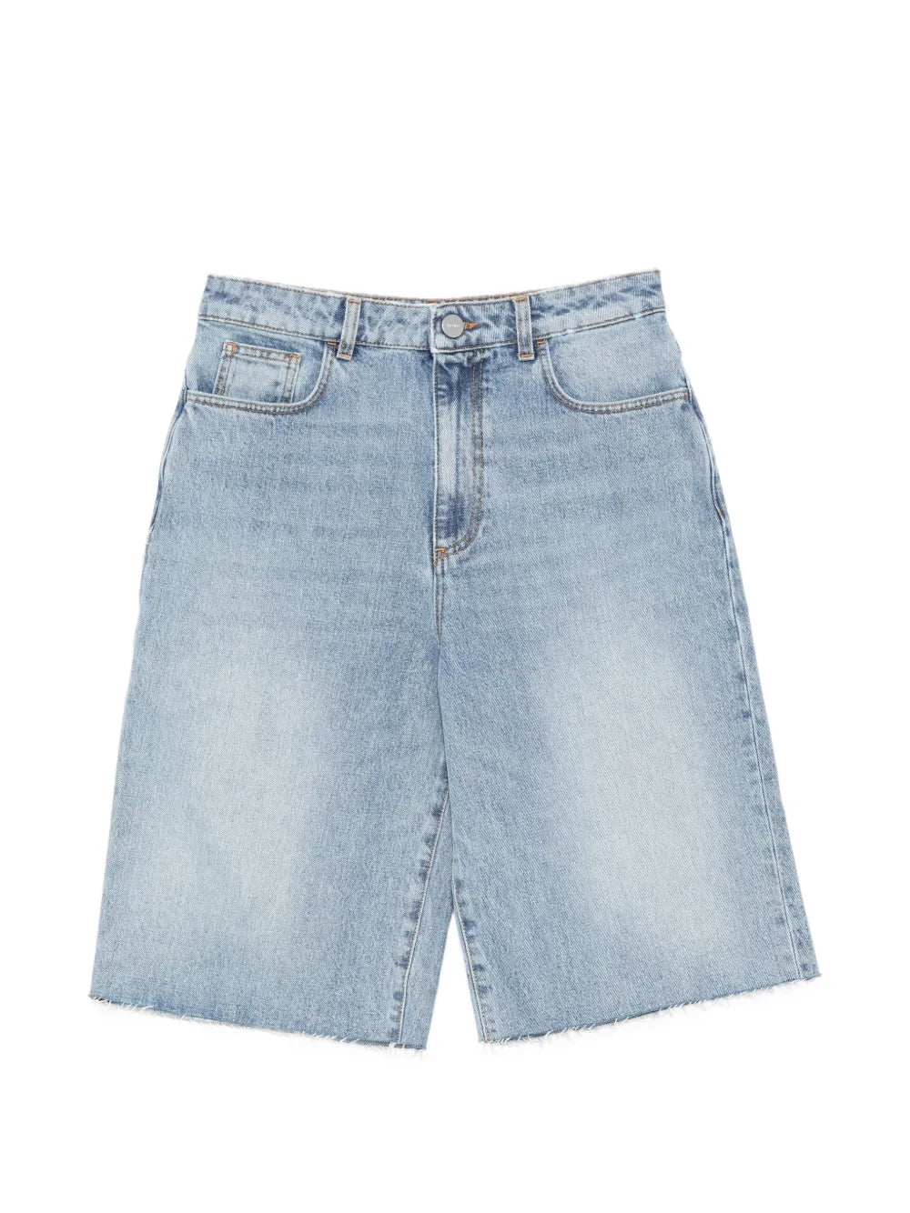 Baggy fit denim shorts