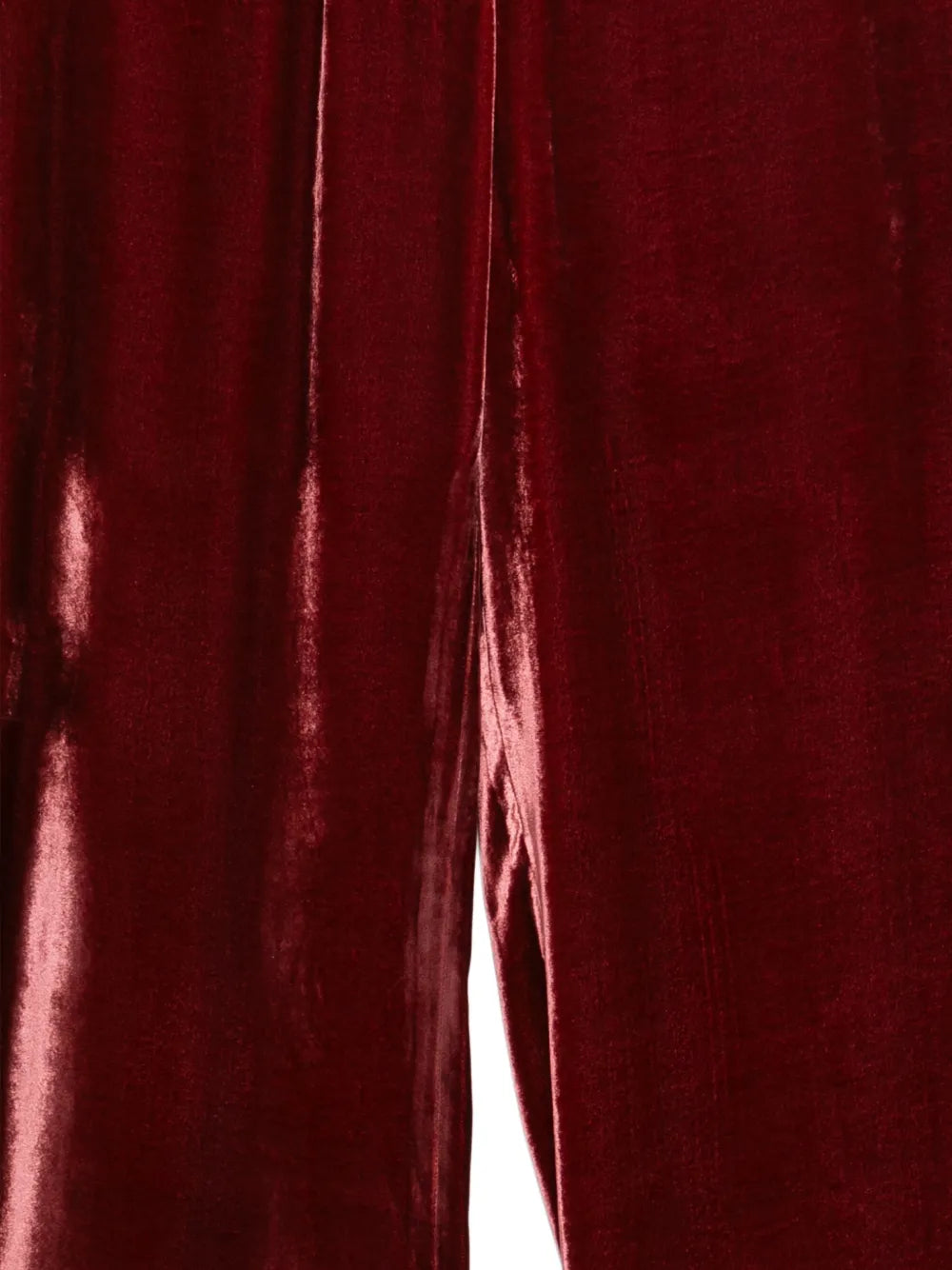 Pantalone Gamba Curva in Velluto