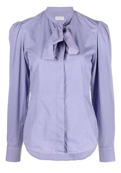 camicia con fiocco