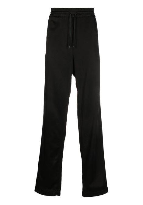 pantalone jogger in raso