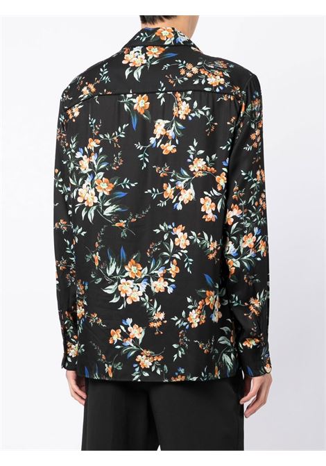 camicia con stampa floreale ERDEM | Camicia | 501MKBTBLACK