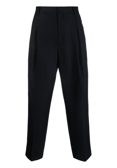 trousers with pleats