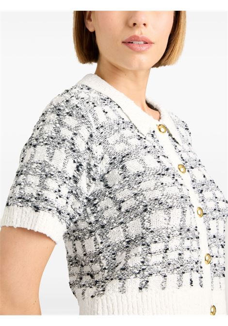 cardigan 5à7 | Cardigan | ZK9328184ZBLACK/WHITE