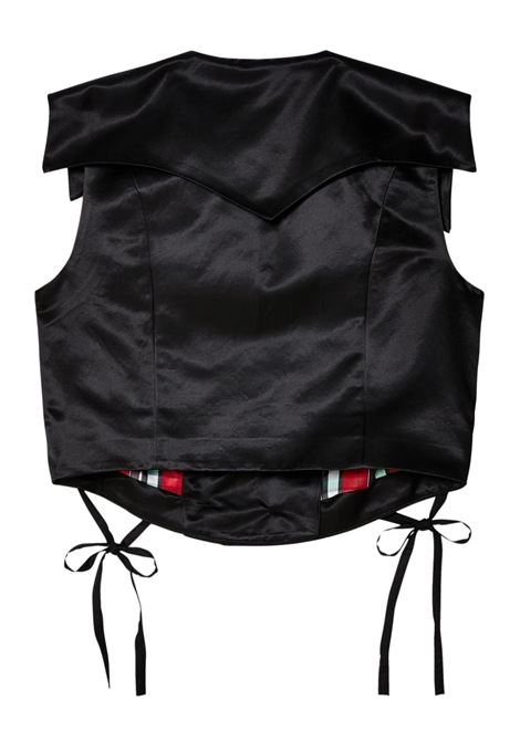 gilè in raso CHOPOVA LOWENA | Top | 5164BLACK