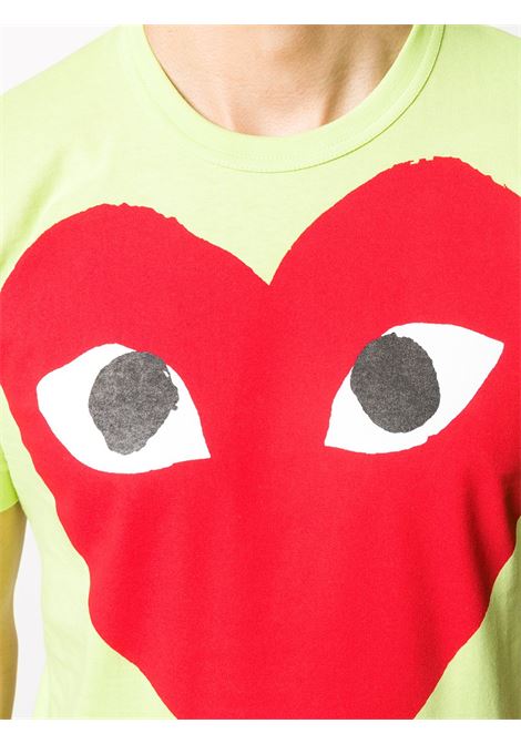 T-shirt con stampa cuore PLAY COMME DES GARCONS | T-shirt | P1T2742