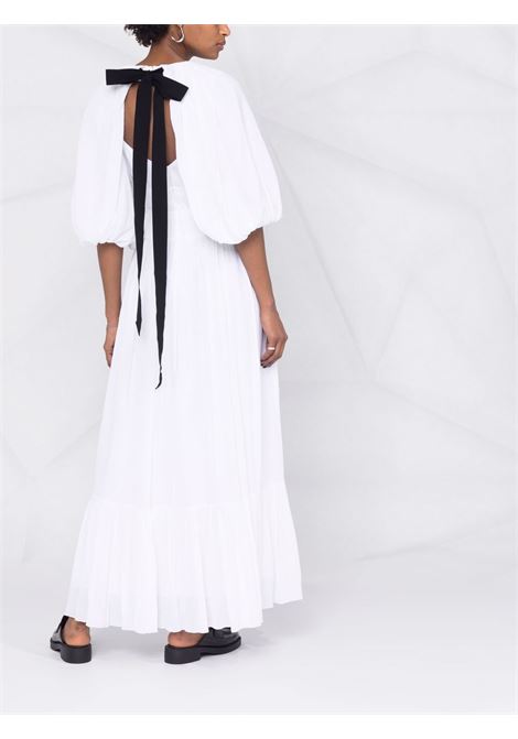 abito lungo con manica corta ampia ERDEM | Abito | 21538WCWHITE