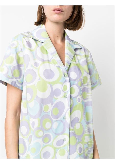 camicia manica corta con stampa VIVETTA | Camicia | G021V020SDY1