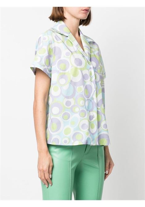 camicia manica corta con stampa VIVETTA | Camicia | G021V020SDY1