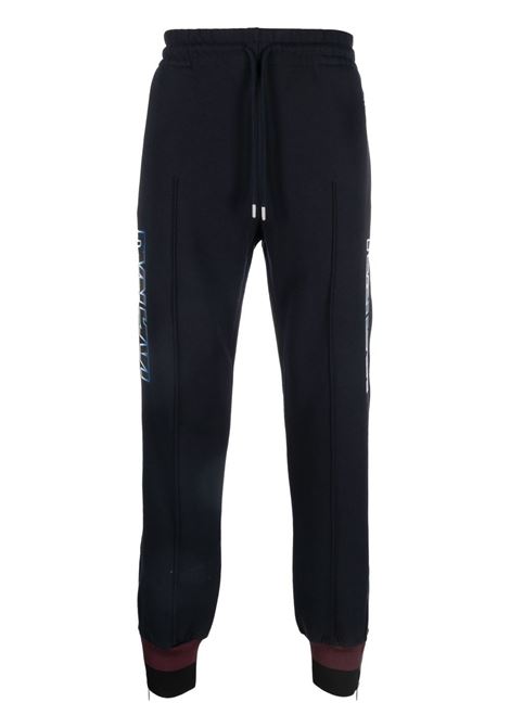 pantalone jogger con logo