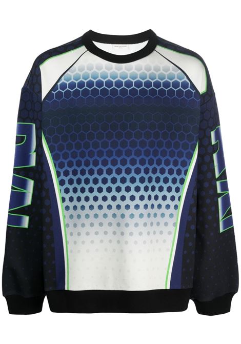 felpa con stampa all over