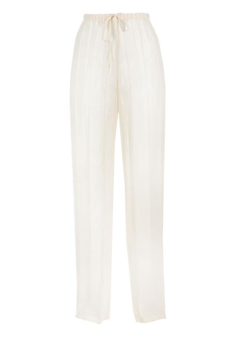 pantalone semi trasparente