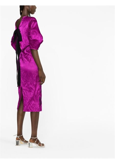 abito con ricamo fiori ERDEM | Abito | 21821ATSAMETHYST