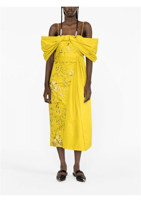abito con ricamo ERDEM | Abito | 21866CCFFTEVORA