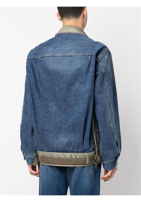 giubbotto in denim e nylon SACAI | Giacca | 23-03000M401